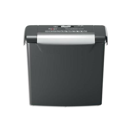 REXEL Destructeur Momentum S206 coupe droite 6 feuilles, sécurité P2, 9 litres