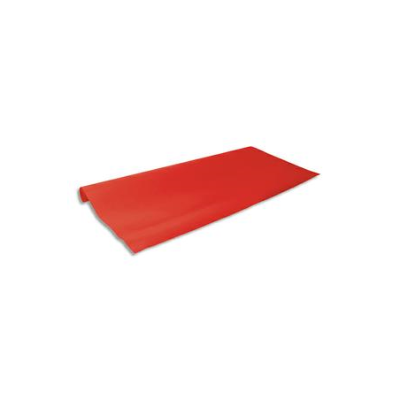 CLAIREFONTAINE Rouleau papier kraft couleur vergé 65g format 3x0.70m, coloris Rouge