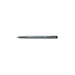 STAEDTLER Stylo-feutre Noir pointe calibrée PIGMENT LINER largeur de trait 0,1 mm