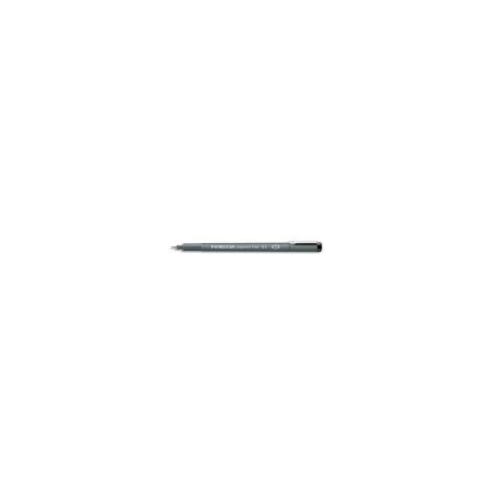 STAEDTLER Stylo-feutre Noir pointe calibrée PIGMENT LINER largeur de trait 0,3 mm