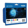 BROTHER Value pack Jet d'encre 4 couleurs (1 Cyan+1 Magenta+1 Jaune+1 Noir) LC1280XLVALBP