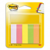 POST-IT Marque-pages POST-IT® papier (5x100) couleurs néons assortis