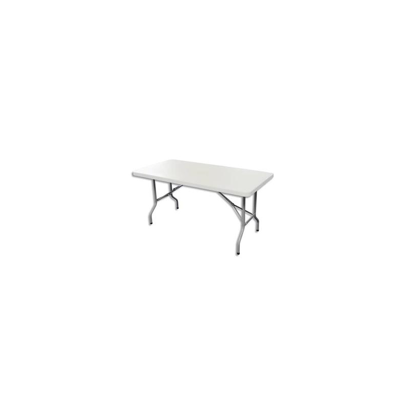 SODEMATUB Table pliante polyethylène format 122x 61 x 74 cm