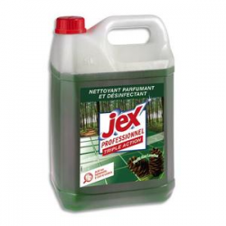 JEX PROFESSIONNEL Bidon de 5 litres désinfectant triple action multi-surfaces Forêt des Landes