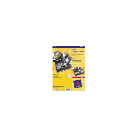 AVERY Boîte de 1000 Mini étiquettes Blanches 45.7x25.4mm (Boîte de 25) L7654-25