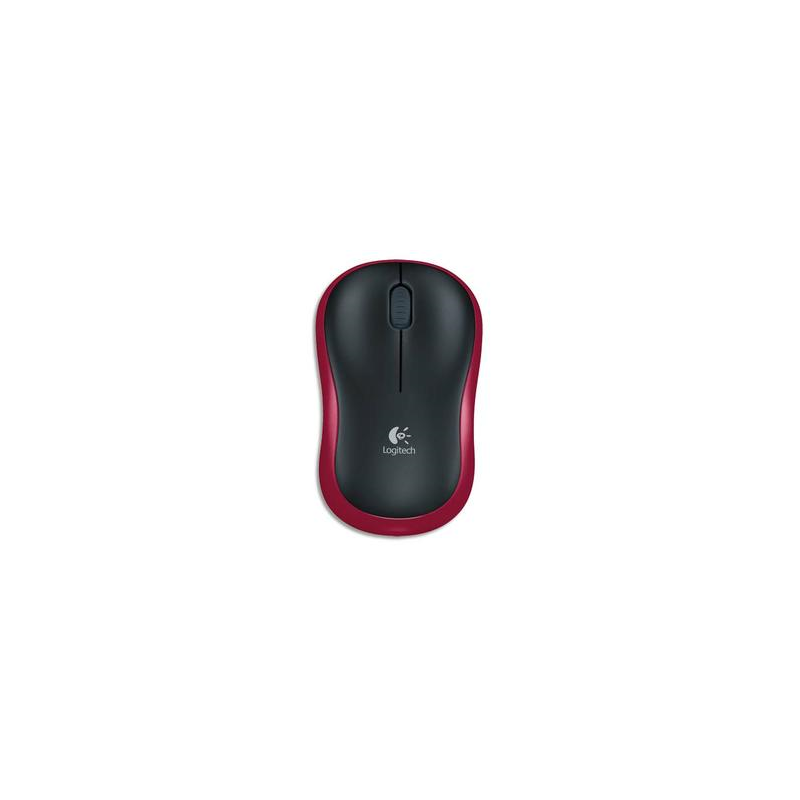 LOGITECH Souris sans fil M185 Rouge 910-002237