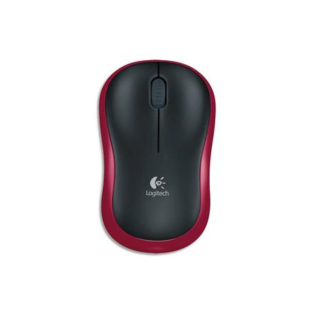 LOGITECH Souris sans fil M185 Rouge 910-002237