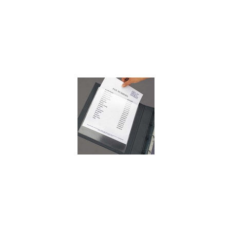 DURABLE Sachet 10 Pochettes adhésives Pocketfix A4 en polypropylène - Transparent