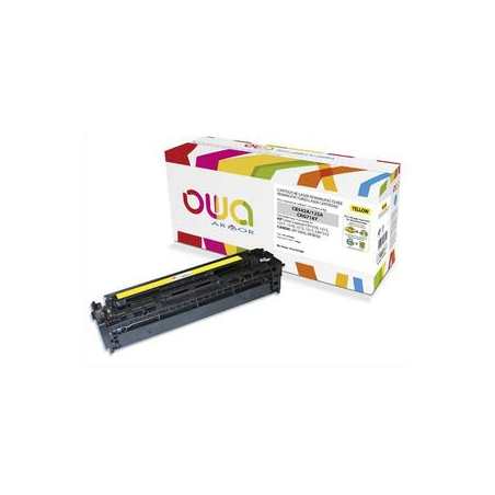 OWA Cartouche compatible Laser Jaune CB543A K15107OW