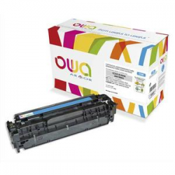 OWA Cartouche compatible Laser Cyan CC531A K15133OW