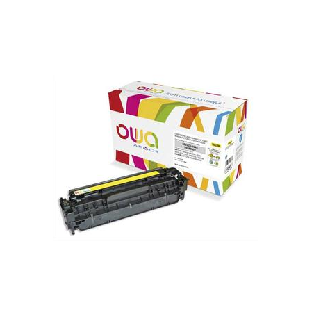 OWA Cartouche compatible Laser Jaune CC532A K15135OW