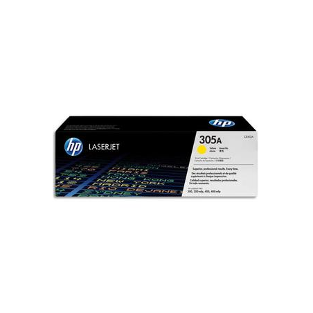 HP Cartouche Laser Jaune CE412A
