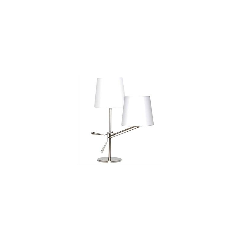 UNILUX Lampe abat-jour réglable en inclinaison. Led 12W E27, 20 000h, 68 lm/W Interr sur cordon Classe A