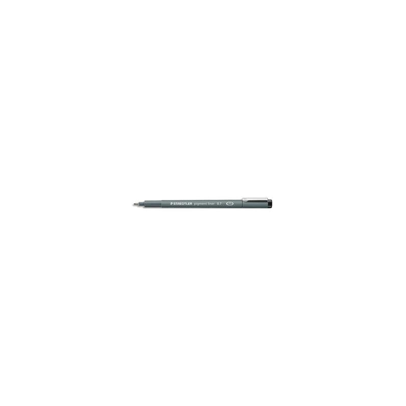STAEDTLER Feutre PIGMENT Liners pointe calibrée Noir 0,7 mm