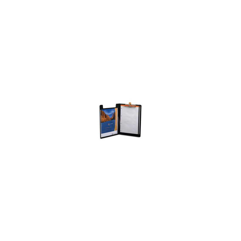 EXACOMPTA Porte bloc exactive avec rabat - format A4 - 23,7x1,5x33,5 cm