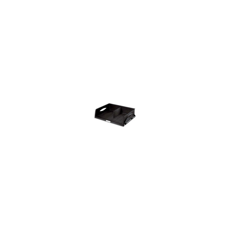 LEITZ Corbeille Sorty format paysage A3 - Noir- L 49 x H 12,5 x P 38,5 cm