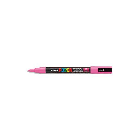 UNI POSCA Marqueur pointe conique fine Rose PC3R RE