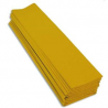 CLAIREFONTAINE Paquet de 10 feuilles de crépon 40% 2x0.5m Jaune