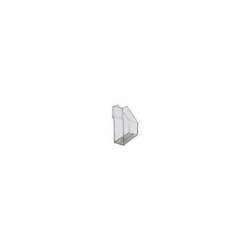 LEITZ Porte-revues Exclusive -Transparent - H31,8 x P 28,6 cm - Dos 10 cm