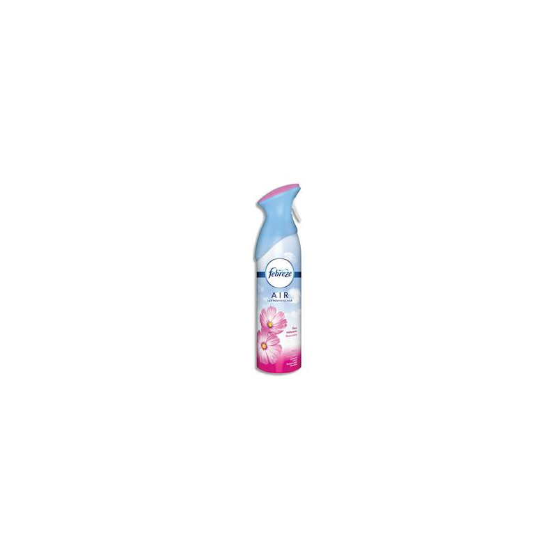 FEBREZE Aérosol de 300 ml parfum Fleur naissante, élimine complétement les odeurs même tenaces