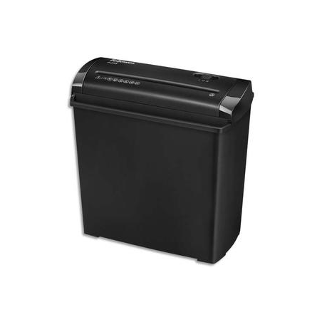 FELLOWES Destructeur coupe droite P25S sécurité P-3, corbeille de 11 litres 4701001