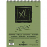 CANSON Bloc de 50 feuilles de papier dessin XL DESSIN 10 160g A3