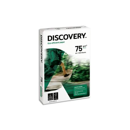DISCOVERY Ramette 500 feuilles papier Blanc Discovery A3 75G CIE 161