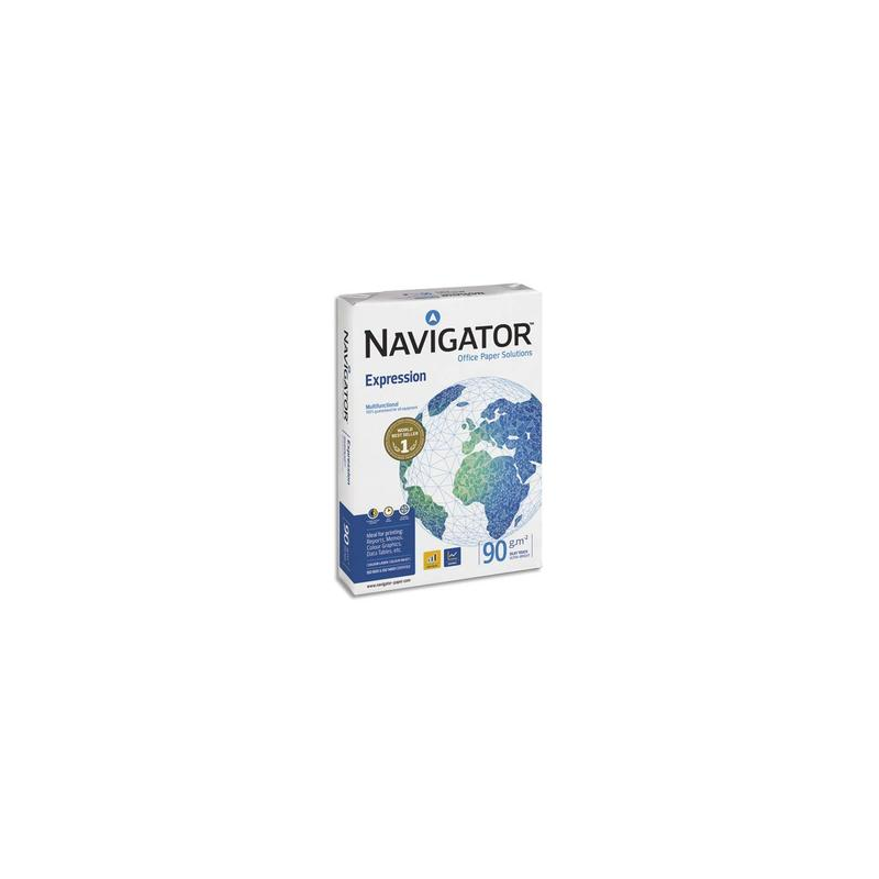 NAVIGATOR Ramette 500 feuilles papier extra Blanc Navigator Expression A3 90G CIE 169