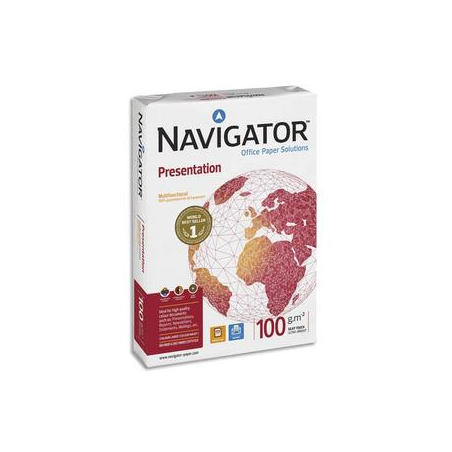 NAVIGATOR Ramette 500 feuilles papier extra Blanc Navigator Presentation A3 100G CIE 169
