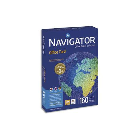 NAVIGATOR Ramette 250 feuilles papier extra Blanc Navigator Office Card A3 160G CIE 169