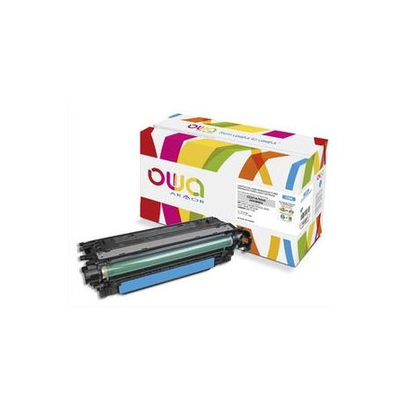 OWA Cartouche compatible Laser Cyan HP CE251A K15165OW