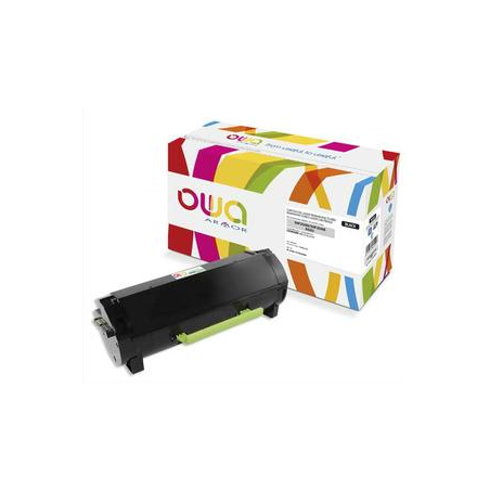 OWA Cartouche compatible Laser Noir LEXMARK 50F2U00 K15639OW