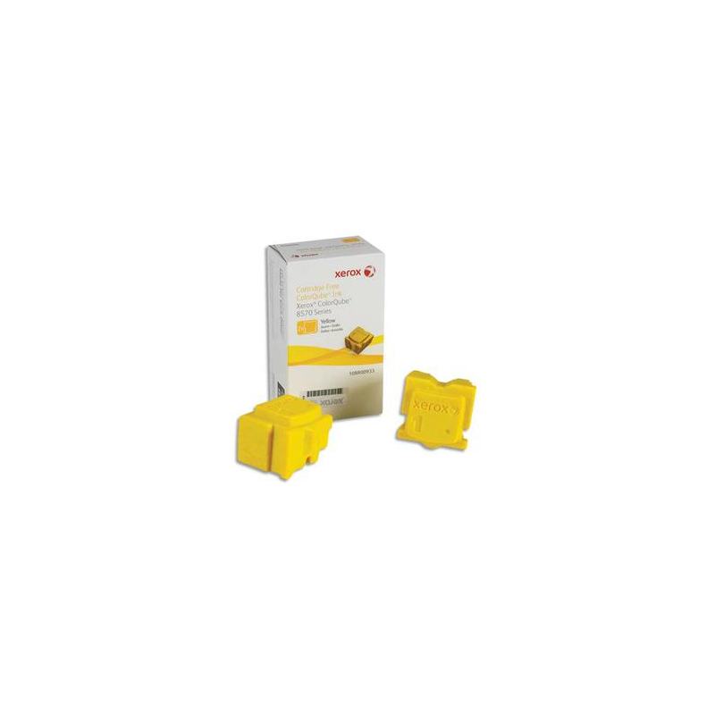 XEROX Pack 2 encres solides Jaune 108R00933