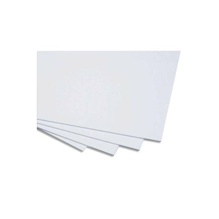 CLAIREFONTAINE Cartons Blancs et bristol carton contrecollé 1 face 50x65 cm épais 1200g