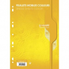 CALLIGRAPHE Copies simples Jaune perf 2 trous 80g 100pages grands carreaux Séyès format A4. Film-CAL 7000