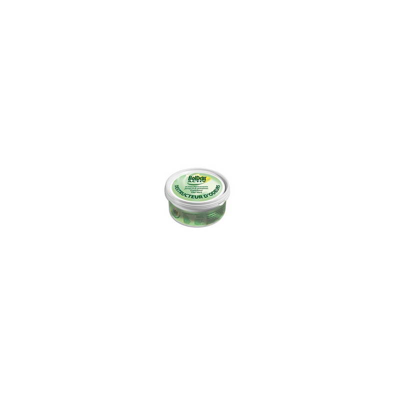 BOLDAIR Pot 300g Gel déstructeur d'odeurs thé Vert et Aloe vera