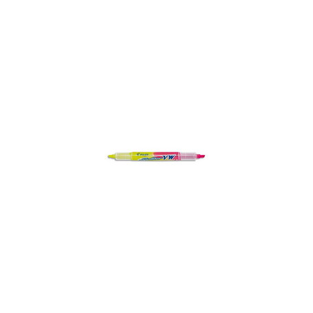 PILOT Surligneur double pointe SPOTLITER Begreen - couleurs Rose et Jaune