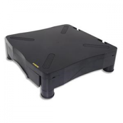 KINEON Support moniteur Deluxe avec tiroir Noir 369D