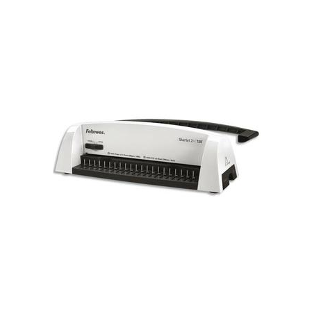 FELLOWES Perforelieur manuel Starlet 2+, perfore 12f, relie 120f 5227901