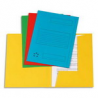 Paquet de 50 sous-dossiers imprimés en kraft 160gr à 2 rabats. Format 24x32cm. Coloris vert