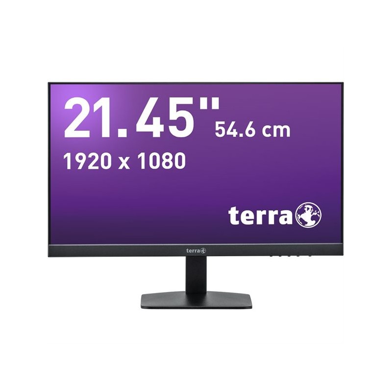 TERRA LCD/LED 2227W black HDMI, DP, GREENLINE PLUS