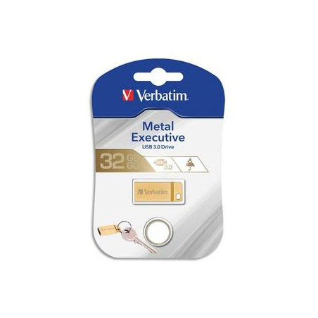 VERBATIM Clé USB 3.0 Store'N'Go Mini Metal Executive Gold 32Go 99105