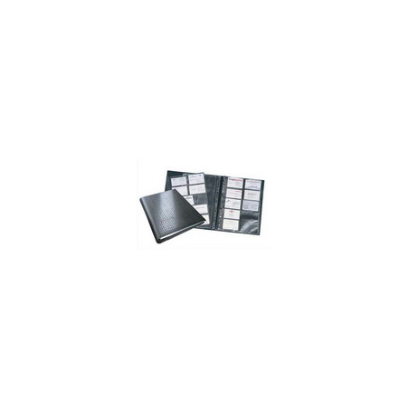 DURABLE Reliure Visifix Centium noire à anneaux pour 600 cartes de visite L25,5 x H31,5 x P5 cm