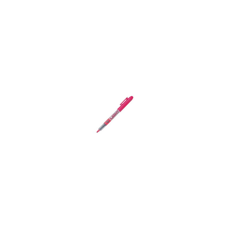 PILOT Surligneur de poche pointe biseautée encre liquide coloris Rose V-LIGHT