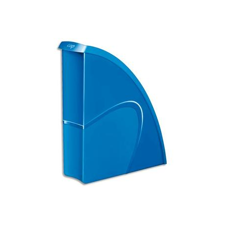 CEP Pro Porte-revues Gloss - Dos 8 cm x H31 x P25,9 cm coloris Bleu océan