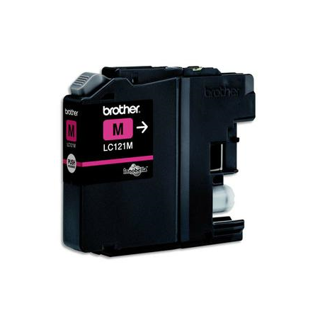 BROTHER Cartouche Jet d'encre Magenta LC121M