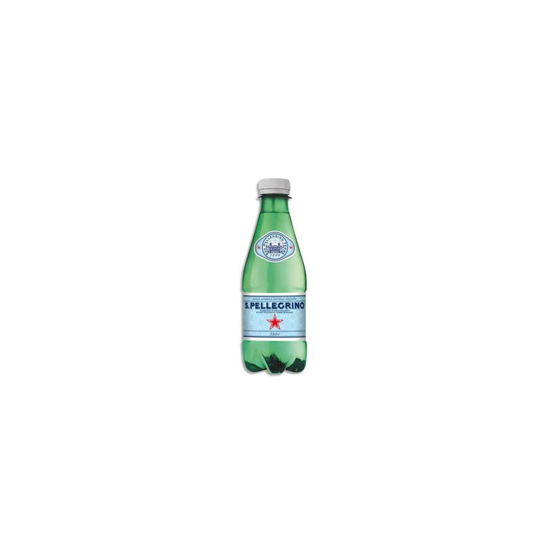 SAN PELLEGRINO Bouteille d'eau pétillante 33 cl minérale