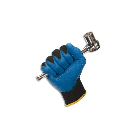 JACKSON SAFETY Paire de gants de manutention Taille 8 coloris Bleu