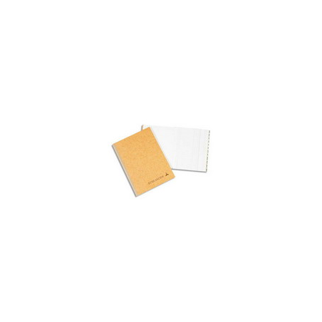 LE DAUPHIN Registre corrige couverture Noire 22,5x35 cm 300 pages quadrillé 5x5