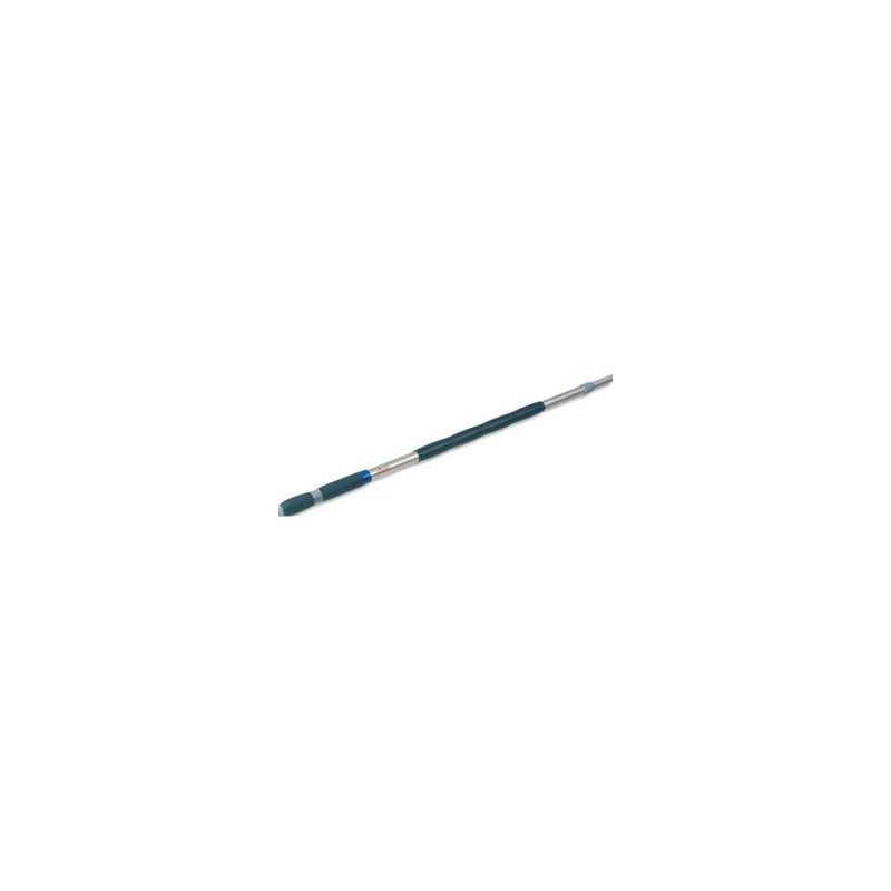VILEDA Manche télescopique en aluminium - Diamètre 3 cm, longueur 100 à 180 cm coloris inox Bleu